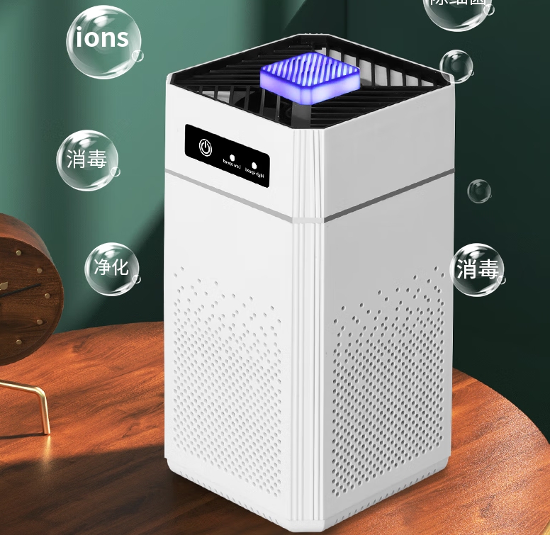 IAM空气净化器家用卧室内负离子净化器去除甲醛二手烟KJ850F-T1